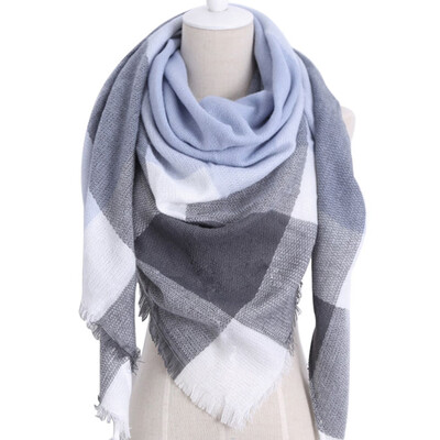 Women Fashion Triangular Large Winter Soft Scarf Warm Cozy Blanket Stylish Oversized Plaid Shawl Cape
Women Fashion Triangular Large Winter Soft Scarf Warm Cozy Blanket Stylish Oversized Plaid Shawl Cape