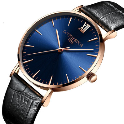 Ultrathin Men Watch Masculino Genuine Leather Strap Wristwatch Para Hombre Quartz Wrist watch Lovers Waterproof Fashion Watch
Ultrathin Men Watch Masculino Genuine Leather Strap Wristwatch Para Hombre Quartz Wrist watch Lovers Waterproof Fashion Watch