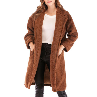 Toponeto Winter Lady Womens Warm Solid Color Plush Pocket Coat Jacket Cardigan Outerwear
Toponeto Winter Lady Womens Warm Solid Color Plush Pocket Coat Jacket Cardigan Outerwear