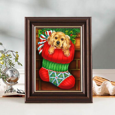 100 5D DIY Diamond paintings Mosaic Wall Sticker Christmas stocking dog Suitable for Home Puzzle birthday wedding Decor
100 5D DIY Diamond paintings Mosaic Wall Sticker Christmas stocking dog Suitable for Home Puzzle birthday wedding Decor