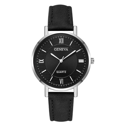 Geneva Leather Strap Women Watches Bracelet Ladies Clock Hour Quartz Watch Brand Luxury High Quality Casual Dropshipping 233
Geneva Leather Strap Women Watches Bracelet Ladies Clock Hour Quartz Watch Brand Luxury High Quality Casual Dropshipping 233