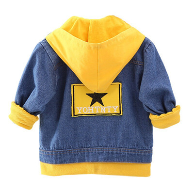 Kids Outerwear Coats Baby Boys Denim Jacket Autumn Winter Jackets Boys Coat Boys Clothes Children Jacket 1-4 Year
Kids Outerwear Coats Baby Boys Denim Jacket Autumn Winter Jackets Boys Coat Boys Clothes Children Jacket 1-4 Year