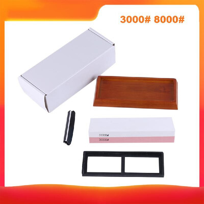 30008000 Grit Sharpening Stone Double-sided Grindstone for Outdoor Kitchen Cutter Sharpener Whetstone
30008000 Grit Sharpening Stone Double-sided Grindstone for Outdoor Kitchen Cutter Sharpener Whetstone