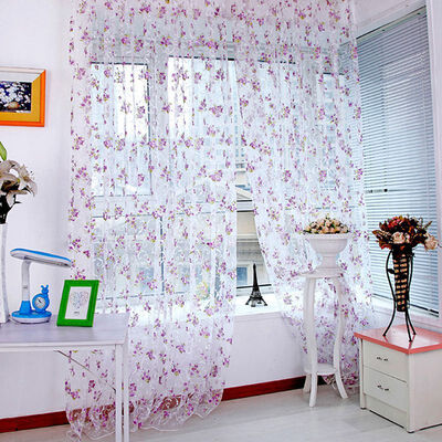 The Best Price For Floral Scarfs Sheer Voile Door Window Curtain Drapes Panel Valances Multi-Colors
The Best Price For Floral Scarfs Sheer Voile Door Window Curtain Drapes Panel Valances Multi-Colors