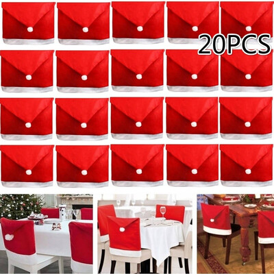 41220PCS Santa Clause Red Hat Christmas Chairs Cover Back Cover Santa Dinner Table Party Decor Gifts 65x50cm
41220PCS Santa Clause Red Hat Christmas Chairs Cover Back Cover Santa Dinner Table Party Decor Gifts 65x50cm