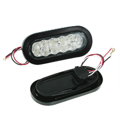 2X Truck Trailer Oval Sealed LED Turn Signal Stop Tail Light Side Marker Lights White
2X Truck Trailer Oval Sealed LED Turn Signal Stop Tail Light Side Marker Lights White