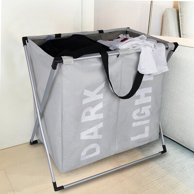 Jinghui Si Chuang JH0798 hamper folding Oxford bag waterproof classification dirty clothes dirty clothes storage basket gray 593857cm
Jinghui Si Chuang JH0798 hamper folding Oxford bag waterproof classification dirty clothes dirty clothes storage basket gray 593857cm