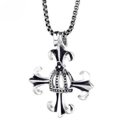 Stainless Steel Cross Necklace For Men Woman Punk Cute Vintage Rock Hiphop LP00106 
Stainless Steel Cross Necklace For Men Woman Punk Cute Vintage Rock Hiphop LP00106