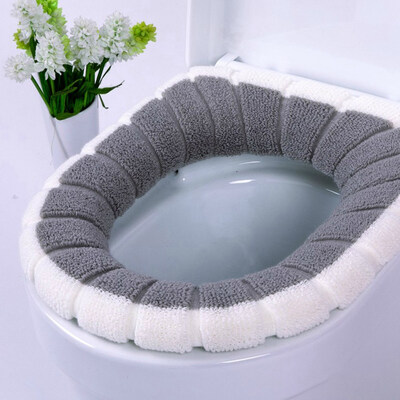 Washable Universal Soft Toilet Seat Covers Toilet Warm Cushion Pads Bathroom Accessories
Washable Universal Soft Toilet Seat Covers Toilet Warm Cushion Pads Bathroom Accessories