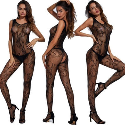 Women&39s Bodysuit Body Stocking Lingerie Fishnet Babydoll Nightwear Sleepwear 
Women&39s Bodysuit Body Stocking Lingerie Fishnet Babydoll Nightwear Sleepwear