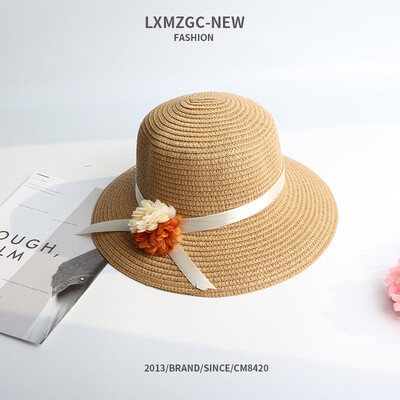 The new Korean version of the simple straw hat for outdoor sunshade sunscreen sunhat flower with pot hat
The new Korean version of the simple straw hat for outdoor sunshade sunscreen sunhat flower with pot hat