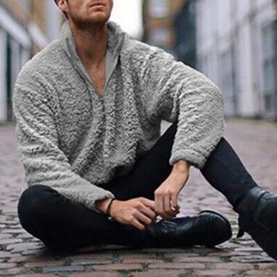 Toponeto Mens New Style Fashionable Pure-Colour Sanitary Clothes Fleece Pullover Blouse
Toponeto Mens New Style Fashionable Pure-Colour Sanitary Clothes Fleece Pullover Blouse