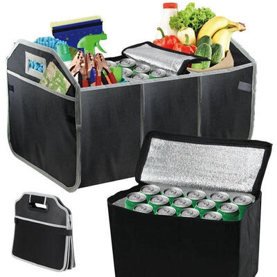 Convenience Portable Car Interior Large Foldable Tidy Organiser Travel Storage Boot Bag Pockets Black
Convenience Portable Car Interior Large Foldable Tidy Organiser Travel Storage Boot Bag Pockets Black