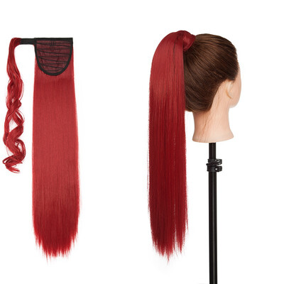 Long Straight Ponytail Extension Wrap Around Synthetic Ponytail No Clip in Hair One Piece Hairpiece Binding for Women
Long Straight Ponytail Extension Wrap Around Synthetic Ponytail No Clip in Hair One Piece Hairpiece Binding for Women