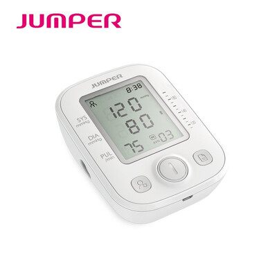 JUMPER precise automatic upper arm blood pressure monitor digital BP machine pulse rate monitor 99 per memory FDA approved
JUMPER precise automatic upper arm blood pressure monitor digital BP machine pulse rate monitor 99 per memory FDA approved