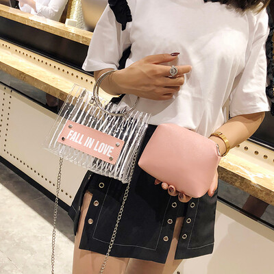 Tailored Women Fashion Transparent Package Chain Wild Handbag Crossbody Shoulder Bags
Tailored Women Fashion Transparent Package Chain Wild Handbag Crossbody Shoulder Bags