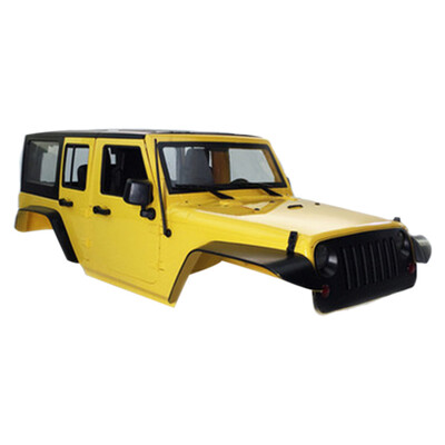 Siaonvr 123in 313mm Wheelbase Body Car Shell For 110 RC Crawler Wrangler SCX10