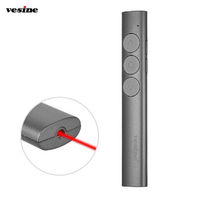 Vesine 24GHz RF Wireless Presenter with USB Receiver Red Light Professional PowerPoint PPT Clicker Presentation Remote Control Po
Vesine 24GHz RF Wireless Presenter with USB Receiver Red Light Professional PowerPoint PPT Clicker Presentation Remote Control Po