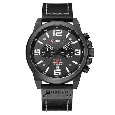 CURREN 8314 Men Watch Quartz Brand Watch Wristwatch Calendar Hour Minute Time Display Leather Watch
CURREN 8314 Men Watch Quartz Brand Watch Wristwatch Calendar Hour Minute Time Display Leather Watch