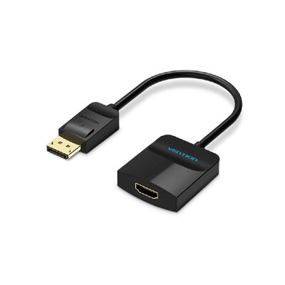 VENTION DP to HD Adapter 1080P DisplayPort to HD Converter Male to Female for Desktop TV Displayer with 15cm591in Black
VENTION DP to HD Adapter 1080P DisplayPort to HD Converter Male to Female for Desktop TV Displayer with 15cm591in Black