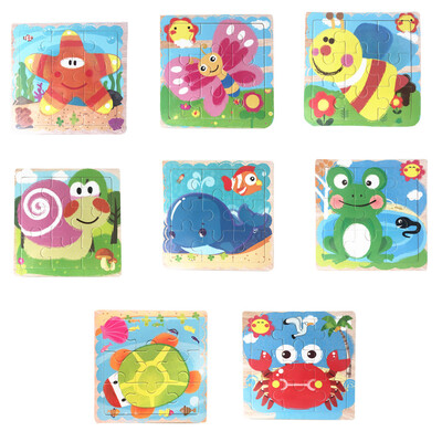 Gotoamei 8 Pcsset Wooden Animal Puzzle Educational Developmental Baby Kids Training Toy
Gotoamei 8 Pcsset Wooden Animal Puzzle Educational Developmental Baby Kids Training Toy