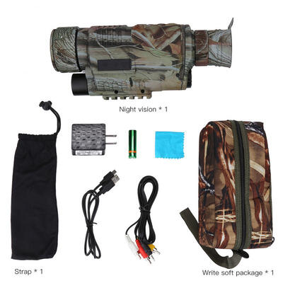 Greensen Portable Digital IR Night Vision Camera Video Infrared Telescope Hunting Home Security DV
Greensen Portable Digital IR Night Vision Camera Video Infrared Telescope Hunting Home Security DV
