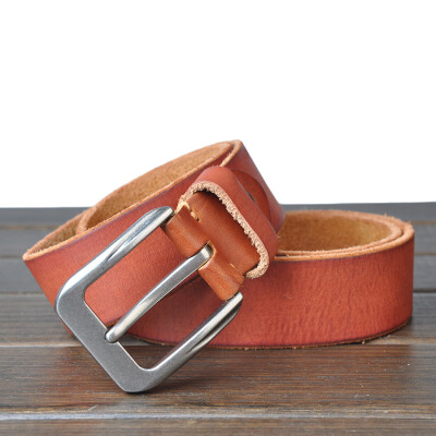 New belt mens leather belt first layer leather copper buckle wash belt e-commerce exclusive male belt
New belt mens leather belt first layer leather copper buckle wash belt e-commerce exclusive male belt