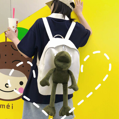 Ins schoolbag female Korean version of high school students cute doll Japanese fashion backpack shoulder bag
Ins schoolbag female Korean version of high school students cute doll Japanese fashion backpack shoulder bag