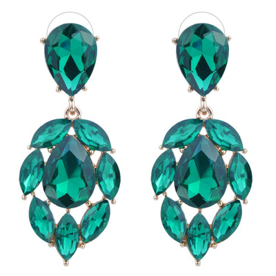 Crystal Dangle Earrings For Wedding Women Party Statement Jewelry Wholesale Factory Price
Crystal Dangle Earrings For Wedding Women Party Statement Jewelry Wholesale Factory Price