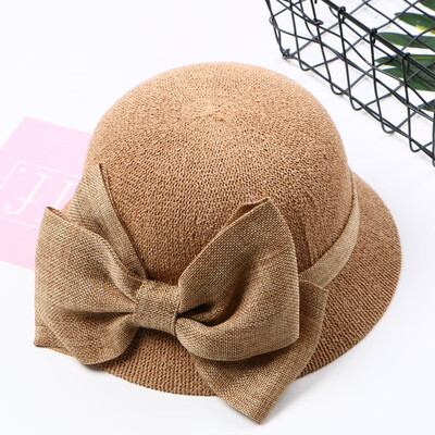 Womens Hat in Summer Korean Garden Bow Hat UV Sun Hat Basin Hat Foldable Cotton Hemp Fisherman Hat
Womens Hat in Summer Korean Garden Bow Hat UV Sun Hat Basin Hat Foldable Cotton Hemp Fisherman Hat