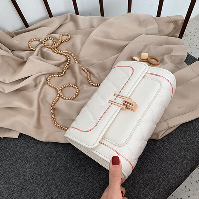 Advanced foreign gas bag chic texture chain small square bag new 2019ins small fresh single shoulder oblique satchel bag
Advanced foreign gas bag chic texture chain small square bag new 2019ins small fresh single shoulder oblique satchel bag