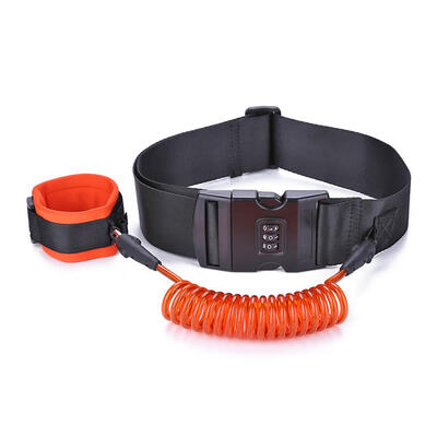 Anti Lost Waist Link Kids Leash Safety Harness Walking Belt Traction Rope