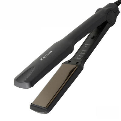 Kemei KM-329 40W Hair Straightener With Adjustable Temperature Professional Flat Iron For Fast Hair Styling
Kemei KM-329 40W Hair Straightener With Adjustable Temperature Professional Flat Iron For Fast Hair Styling
