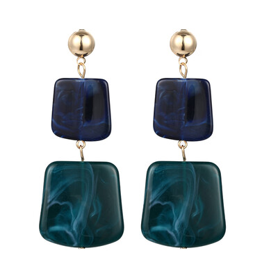 Womens Earrings Korean Style Metal Geometry Acrylic Vintage Drop Long Earrings Fashion Jewelry Winter 2019 Accesorios Mujer
Womens Earrings Korean Style Metal Geometry Acrylic Vintage Drop Long Earrings Fashion Jewelry Winter 2019 Accesorios Mujer