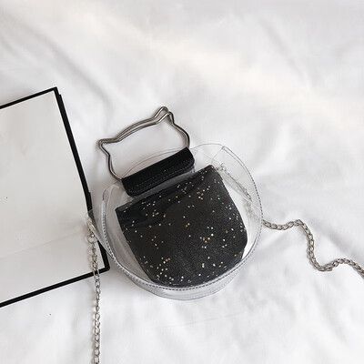 Ins super fire small bag female 2019 Korean version of the tide hand bag shoulder bag fashion transparent bag Messenger versatile small round bag
Ins super fire small bag female 2019 Korean version of the tide hand bag shoulder bag fashion transparent bag Messenger versatile small round bag