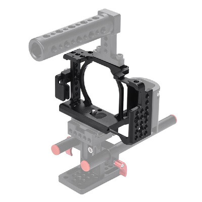 Andoer Protective Aluminum Alloy Video Camera Cage Hand Grip Top Handle Baseplate Kit Film Making System with Cable Clamp fo
Andoer Protective Aluminum Alloy Video Camera Cage Hand Grip Top Handle Baseplate Kit Film Making System with Cable Clamp fo