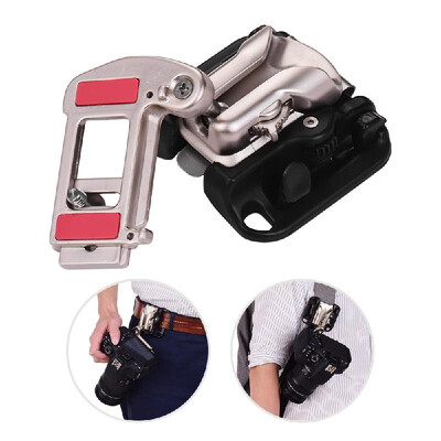 Camera Belt Holster Mount Waist Clip Holder Hanger With Quick Release Plate 14 Inch Screw for Canon Nikon Sony Olympus DSLR Camer
Camera Belt Holster Mount Waist Clip Holder Hanger With Quick Release Plate 14 Inch Screw for Canon Nikon Sony Olympus DSLR Camer