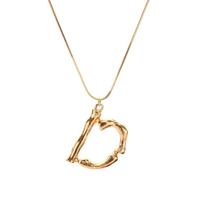 Gold Letter Necklace Hot Fashion Vintage Jewelry Hyperbole Big English Letter Pendant Gold Chain Dangle Necklace For Women Gift
Gold Letter Necklace Hot Fashion Vintage Jewelry Hyperbole Big English Letter Pendant Gold Chain Dangle Necklace For Women Gift