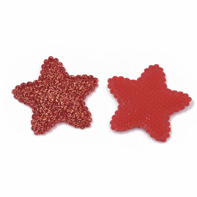 Glitter PU Patches with Non Woven Fabric Back&Sponge Inside Star Red 33x3435x25mm
Glitter PU Patches with Non Woven Fabric Back&Sponge Inside Star Red 33x3435x25mm