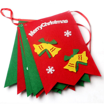 Merry Christmas non-woven Christmas banner flag hanging Decorative items flag Party Decorations Supplies flag
Merry Christmas non-woven Christmas banner flag hanging Decorative items flag Party Decorations Supplies flag