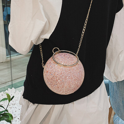Advanced sense bag Ocean ring handbag handbag New 2019 texture small round bag ins chain Messenger bag
Advanced sense bag Ocean ring handbag handbag New 2019 texture small round bag ins chain Messenger bag