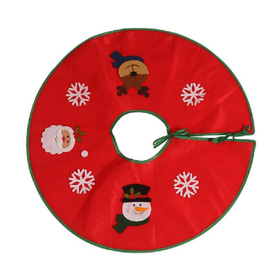 Christmas Tree Skirt Tree Apron Santa Snowman Elk snowflake Non-woven Fabric Christmas Tree Decoration 70CM
Christmas Tree Skirt Tree Apron Santa Snowman Elk snowflake Non-woven Fabric Christmas Tree Decoration 70CM