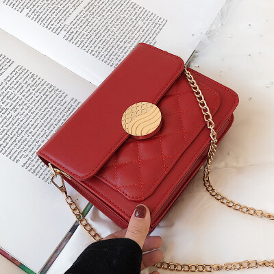 The woman 2019 new Korean version retro fashion is simple on the new small bag tide chain oblique satchel
The woman 2019 new Korean version retro fashion is simple on the new small bag tide chain oblique satchel