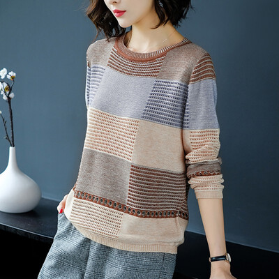 Autumn Winter Women Knitted Round Neck Sweater Casual Soft Jumper Fashion Loose Female Elasticity Pullovers Sweater
Autumn Winter Women Knitted Round Neck Sweater Casual Soft Jumper Fashion Loose Female Elasticity Pullovers Sweater