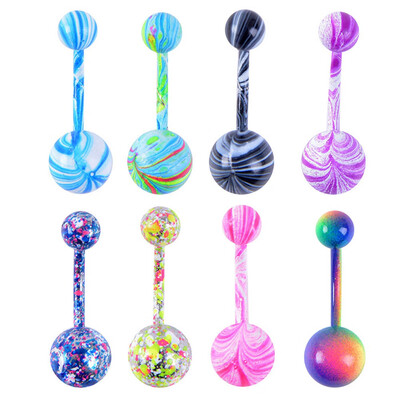 5 Packs Heart Shape Multicolor Coating Stainless Steel Barbell Coating Belly Button Rings Random Color
5 Packs Heart Shape Multicolor Coating Stainless Steel Barbell Coating Belly Button Rings Random Color
