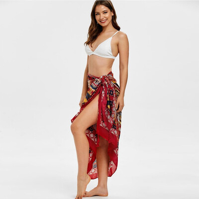Roseonmyhand Womens Long Hippie Flowers Printed Elastic Waist Beach Towel Cloak Skirt
Roseonmyhand Womens Long Hippie Flowers Printed Elastic Waist Beach Towel Cloak Skirt