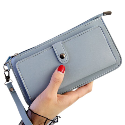 Brand Wallet Women PU Leather Purses Ladies Zipper&Hasp Long Wallet Retro Female Fashion Money Bag Card Holder Wallets
Brand Wallet Women PU Leather Purses Ladies Zipper&Hasp Long Wallet Retro Female Fashion Money Bag Card Holder Wallets