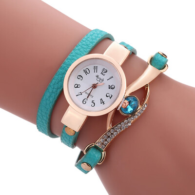 Explosion models fashion belt quartz watch peacock eye winding bracelet watch female models
Explosion models fashion belt quartz watch peacock eye winding bracelet watch female models