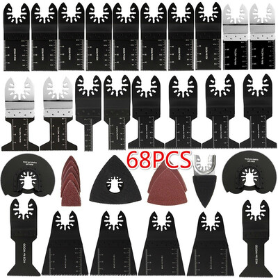 6820PCS Carbon Steel Oscillating Saw Blades Saw Slices for Worker Craftsman Carpenter
6820PCS Carbon Steel Oscillating Saw Blades Saw Slices for Worker Craftsman Carpenter