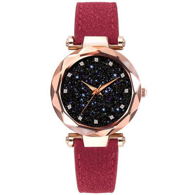 Starry Sky Women Watches Fashion Leather Band Diamond Star Watch Ladies Quartz Wristwatch Female Luxury Clock Reloj Mujer
Starry Sky Women Watches Fashion Leather Band Diamond Star Watch Ladies Quartz Wristwatch Female Luxury Clock Reloj Mujer